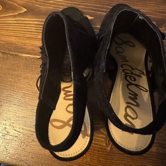 Sam Edelman Elaine Boho Fringe Booties NWOB - Picture 3 of 4